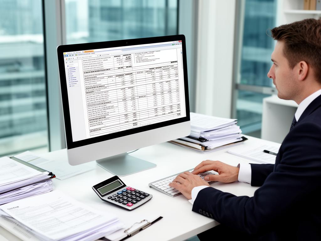 Accounting Firm Marketing professional at work