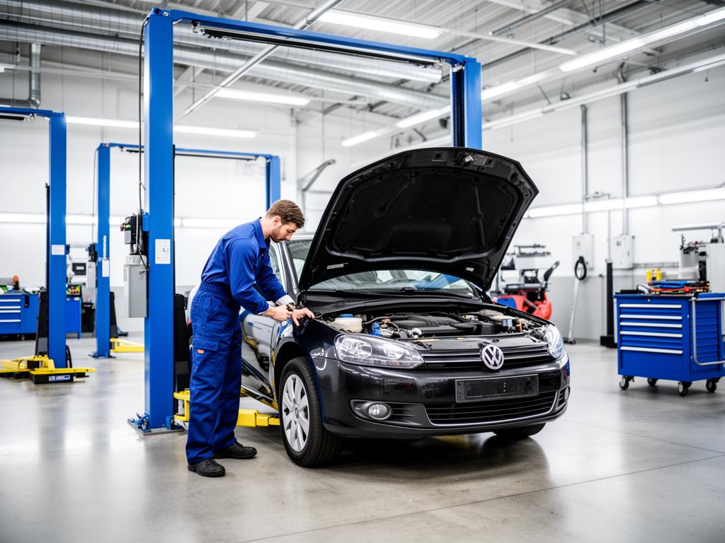 Auto Repair Marketing professional at work