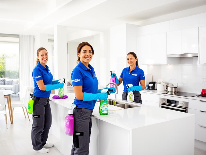 Cleaning Services Marketing professional at work