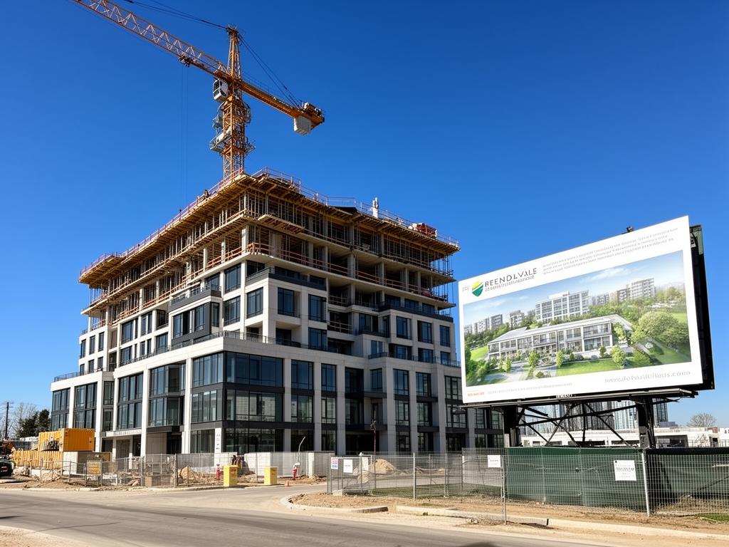 Real Estate Development Marketing professional at work