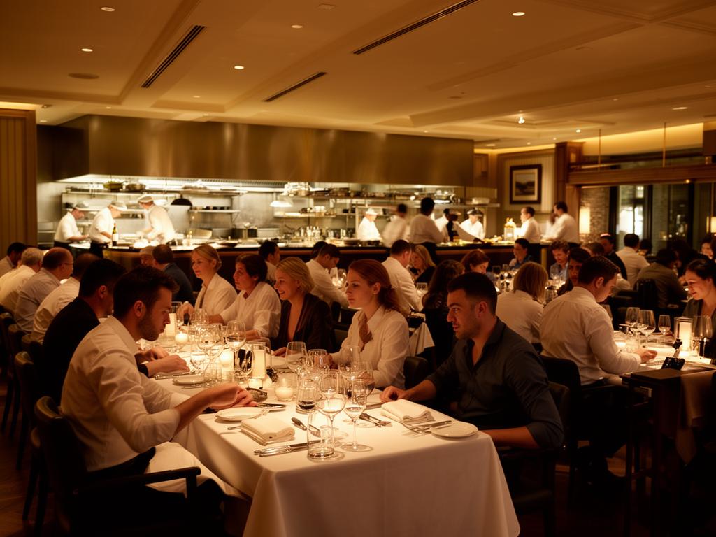 Restaurant Marketing professional at work